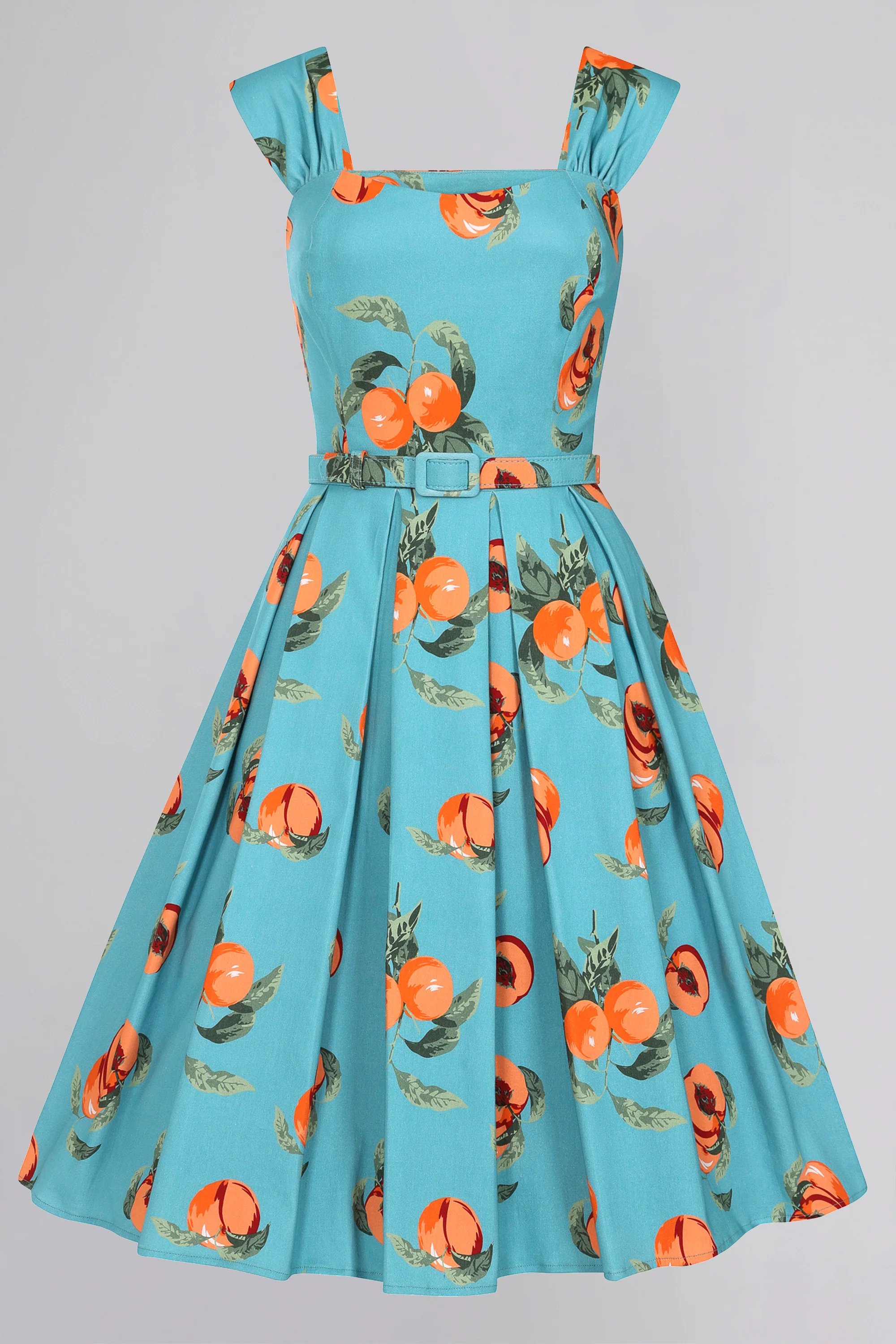 Jill Vintage Peaches Swing Dress