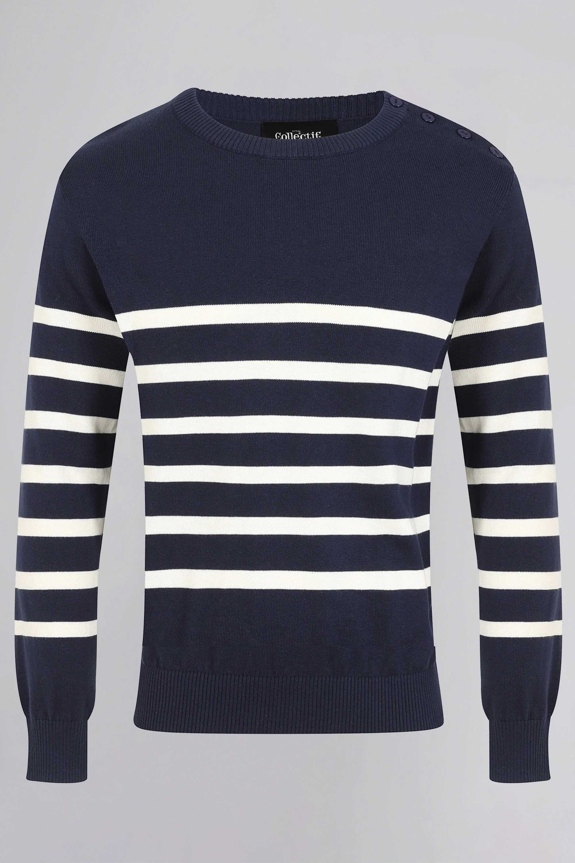 James Nautical Knitted Jumper