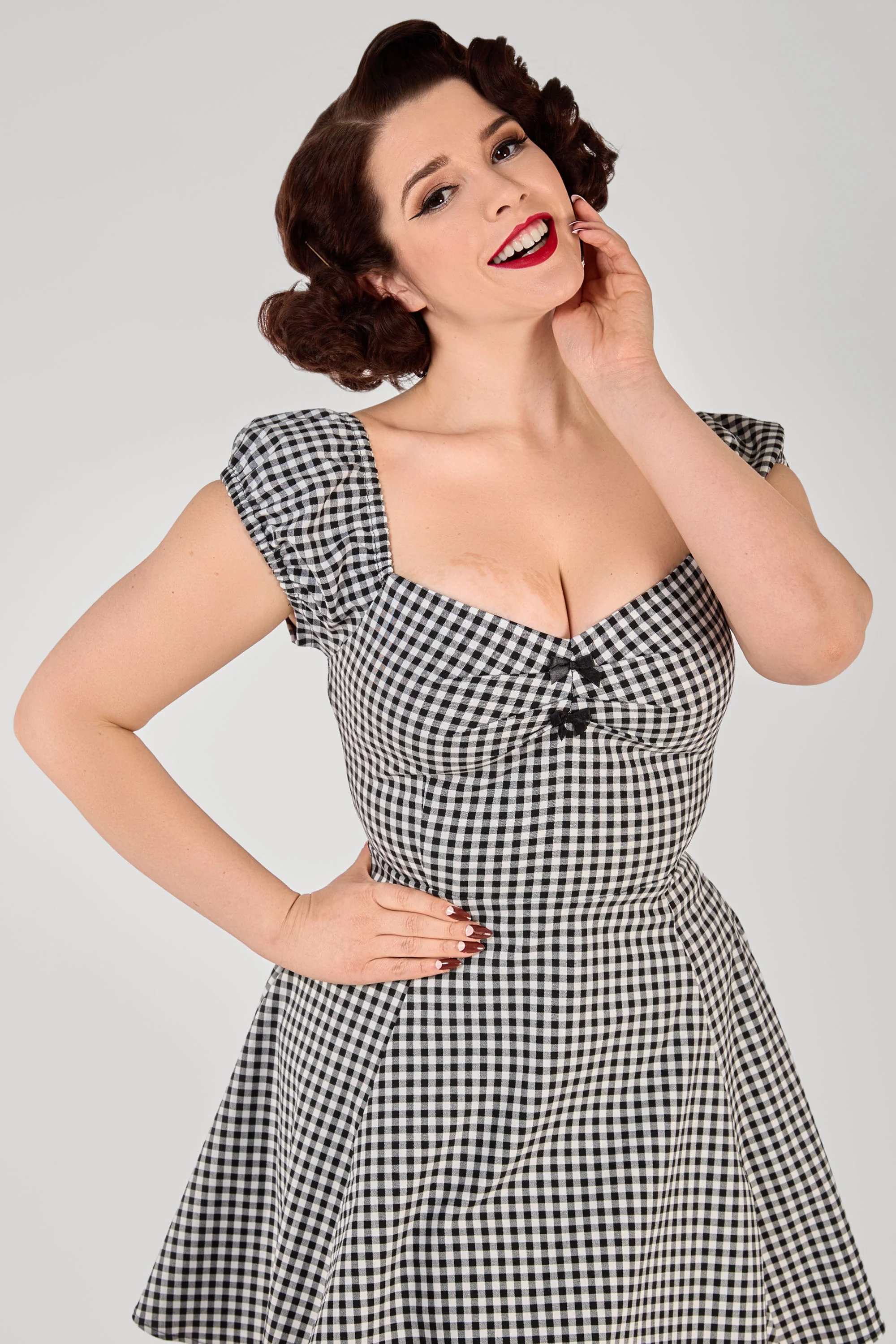 Dolores Gingham Mini Dress