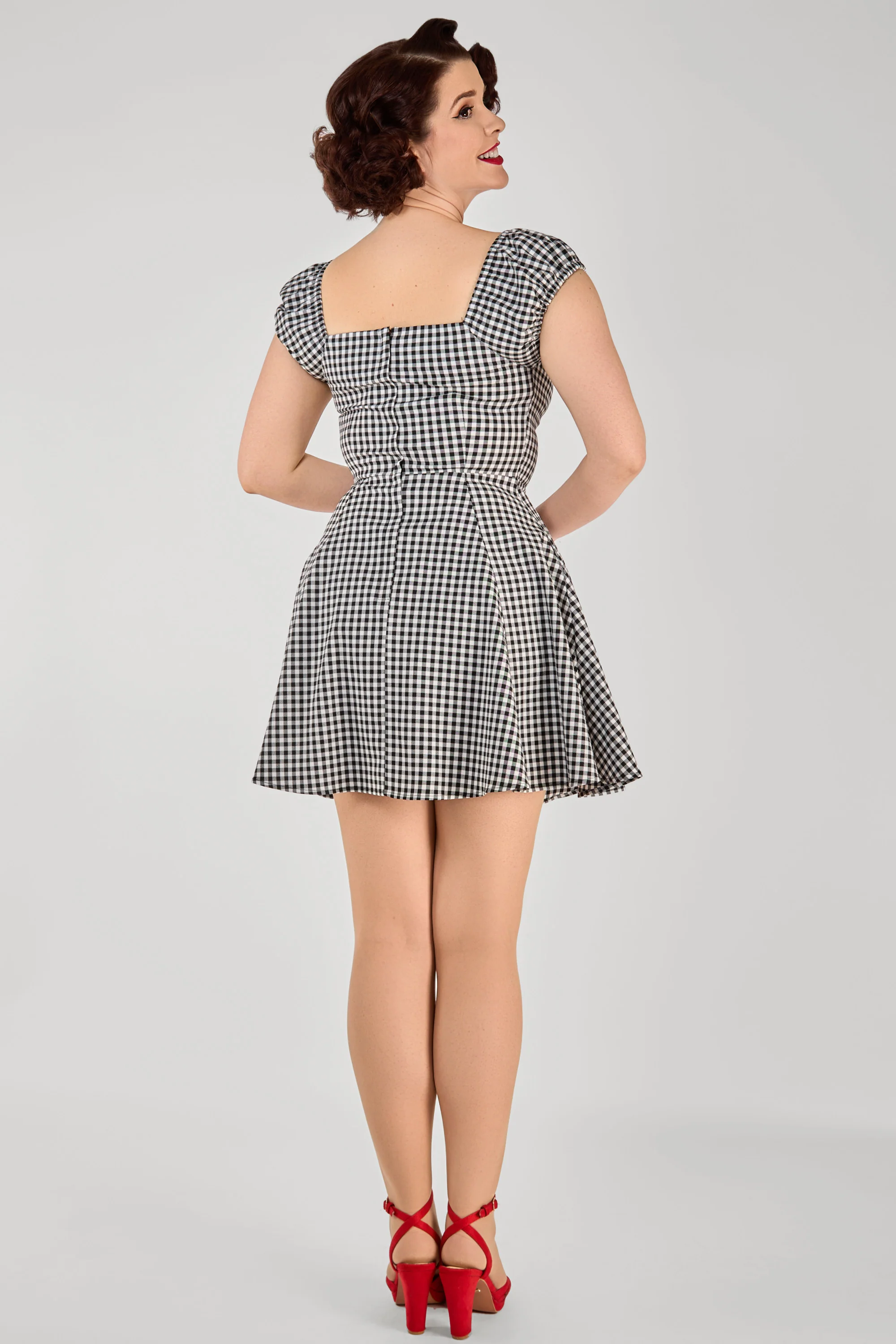 Dolores Gingham Mini Dress