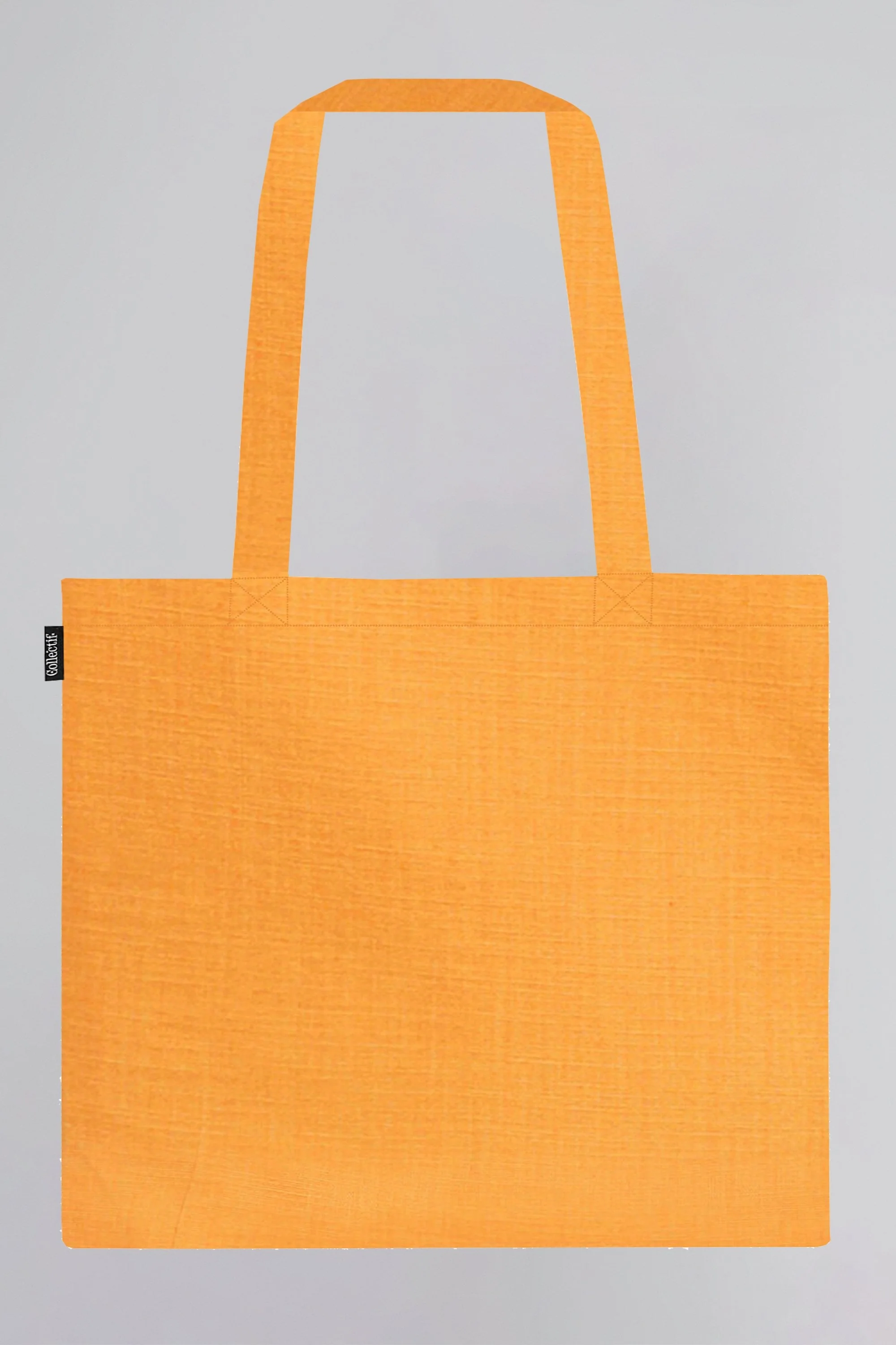 Solid Orange Tote Bag