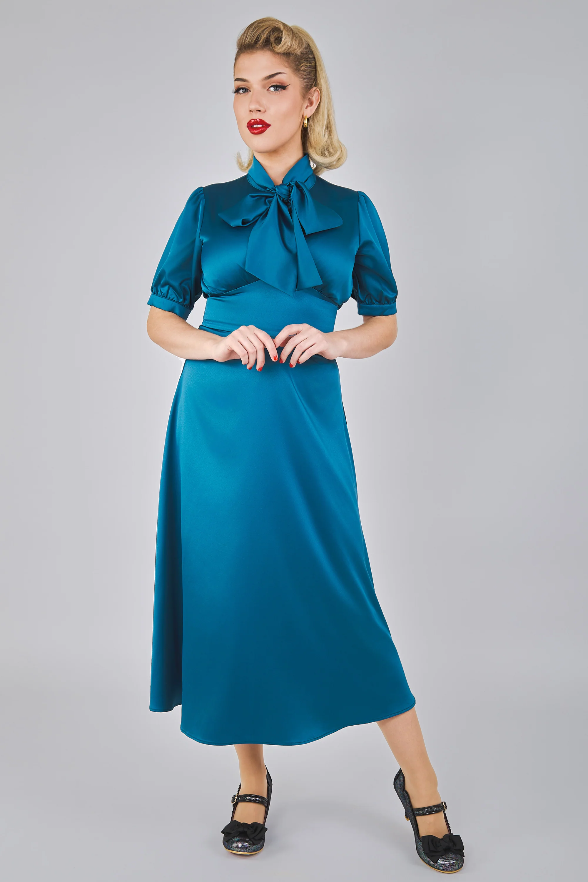 Piper Midnight Flared Dress